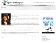 Tablet Screenshot of lynnbarrington.com